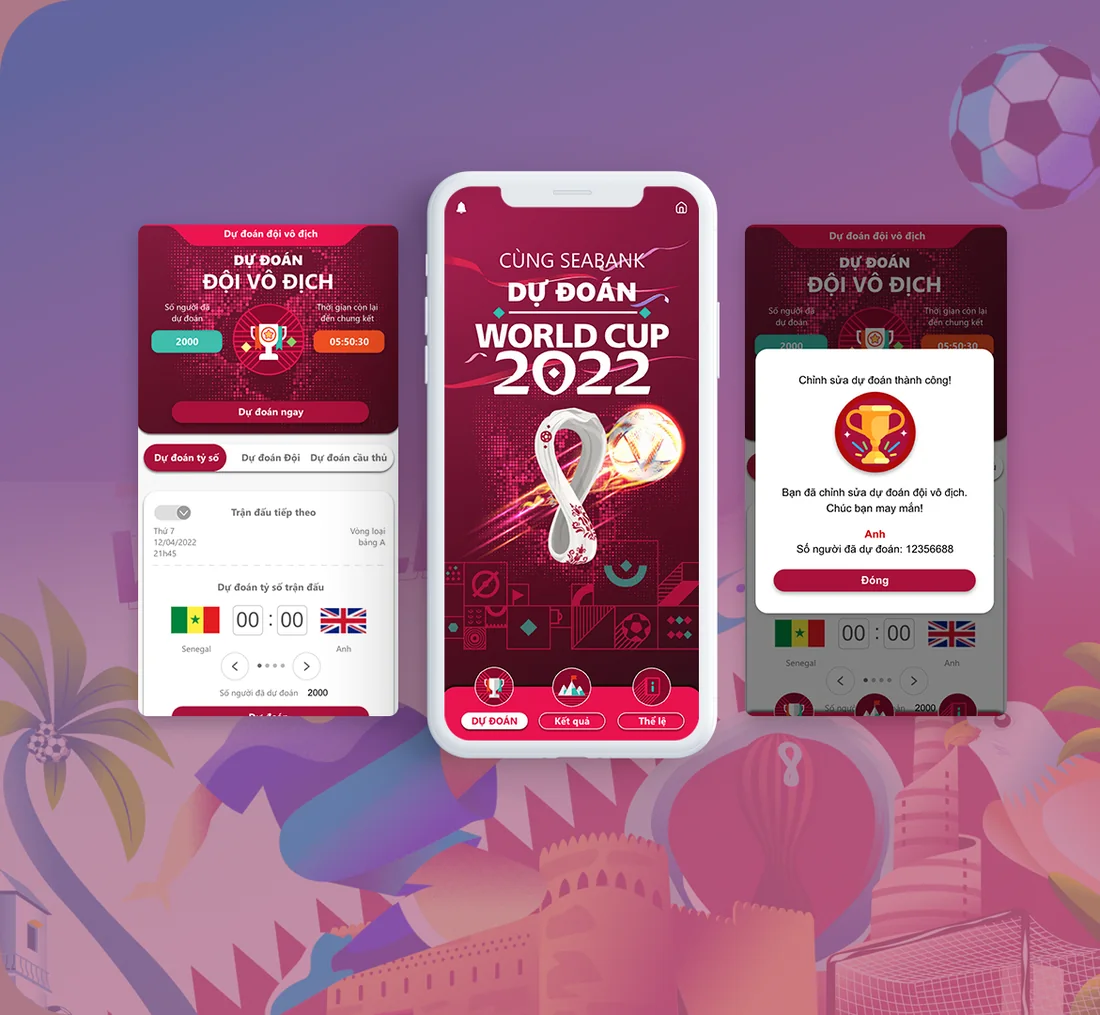 SeABank – Tranh tài dự đoán – World Cup 2022